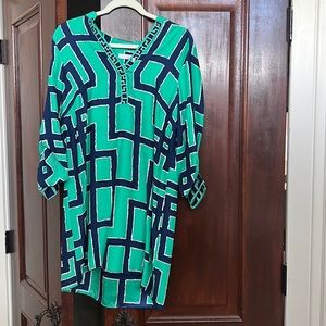 Alice and Trixie dress- 100 percent silk